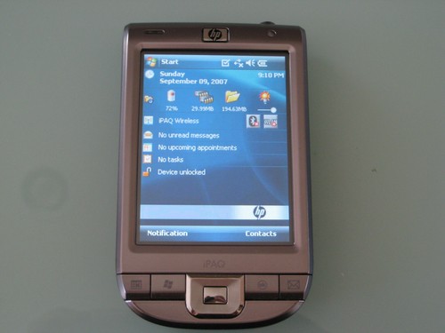 Ipaq classic 110 111 - hp,